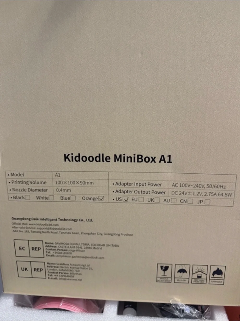 MiniBox A1 Kids 3D Printer – UPGRADED KIT